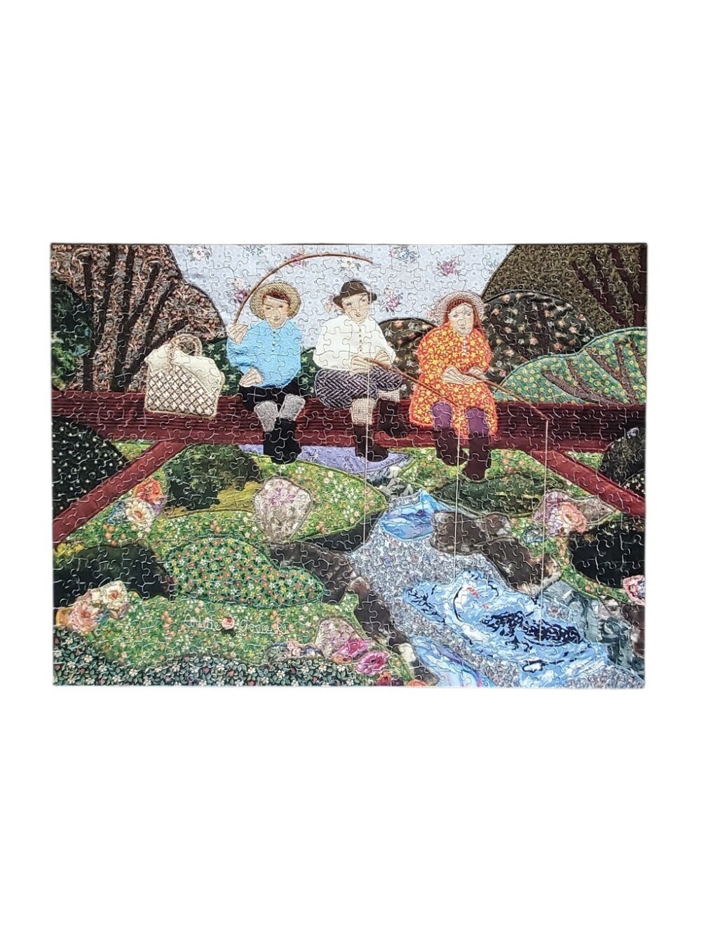 Vintage 1988 Ceaco "Catch Your Fancy" 550-Piece Jigsaw Puzzle - Arlette Gosieski